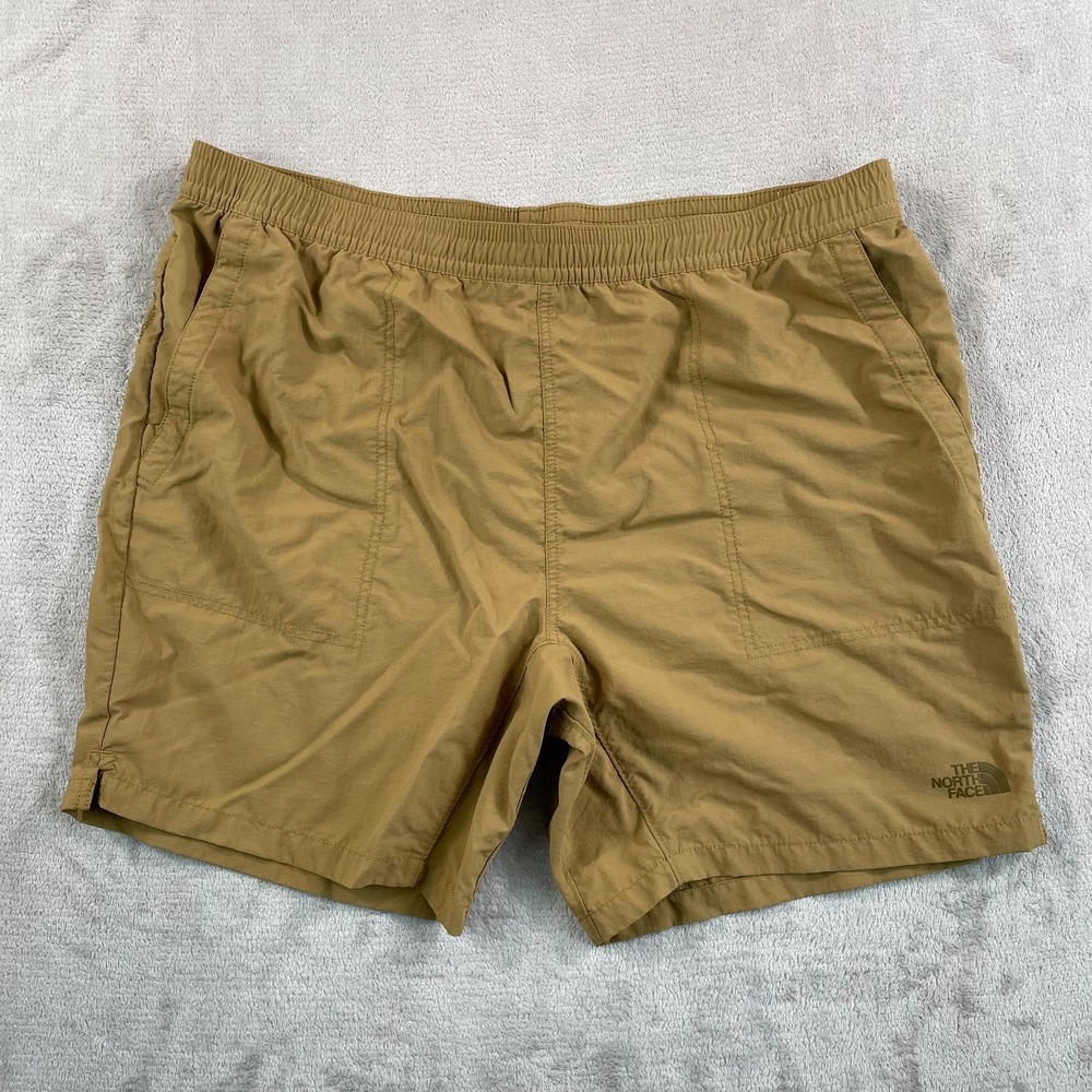 The North Face Adventure Shorts Men XL Brown Performance Nylon GorpCore NWOT